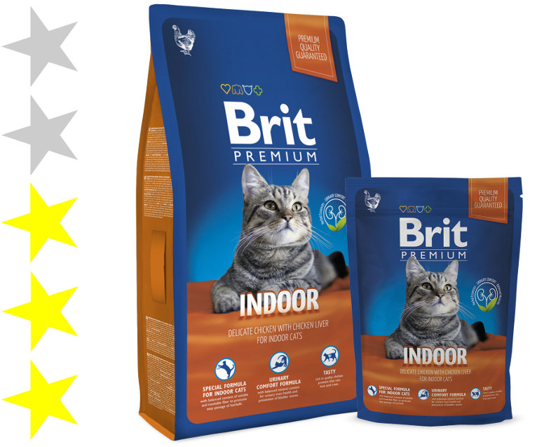 Корм для кошек brit premium cat indoor thumbnail