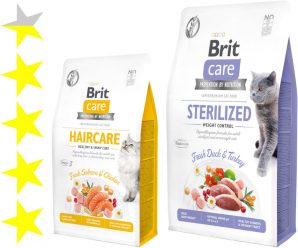 Корм Brit Care для кошек: отзывы, разбор состава, цена