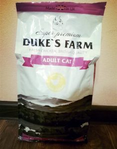 Отзывы о корме для котов Dukes Farm