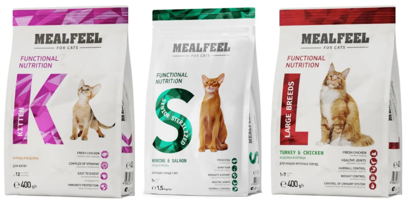 Корм для кошек Mealfeel - отзывы