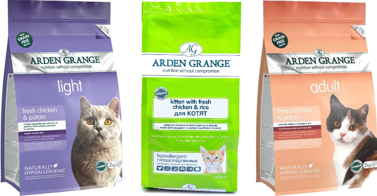 Корм для кошек Arden Grange - отзывы