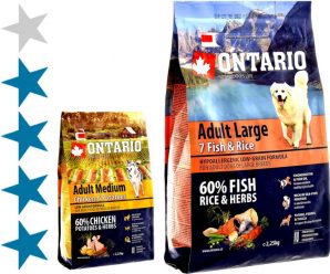 Корм для собак Ontario: отзывы, разбор состава, цена