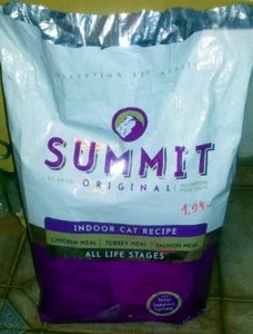 Отзыв о корме для кошек Summit