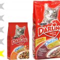 Корм для кошек Darling: отзывы, разбор состава, цена