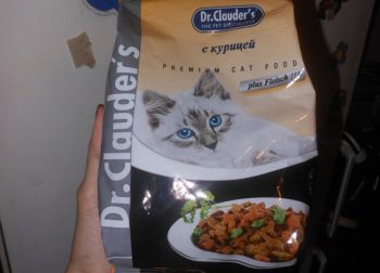 Отзывы о премиум корме Доктор Клаудерс для кошек