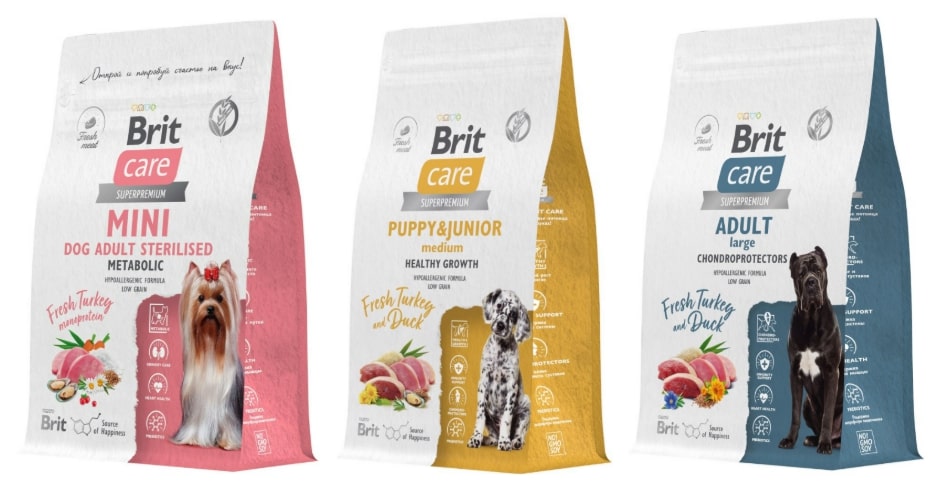 Корм для собак Brit Care - отзывы