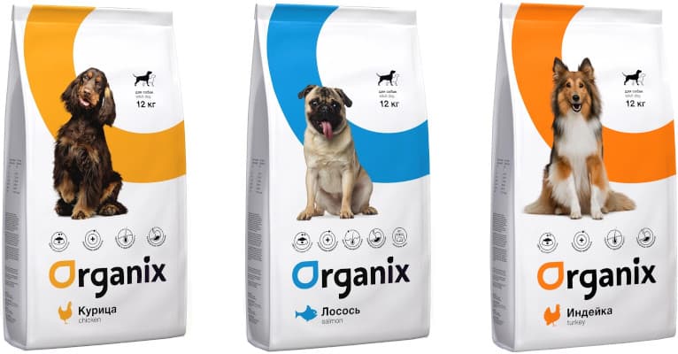 Корм для собак Organix - отзывы