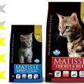 Корм для кошек Matisse: отзывы, разбор состава, цена