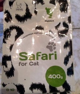 Отзывы о корме Safari для кошек