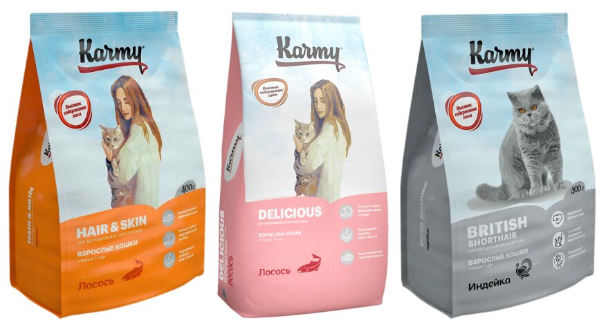 Корм для кошек Karmy - отзывы