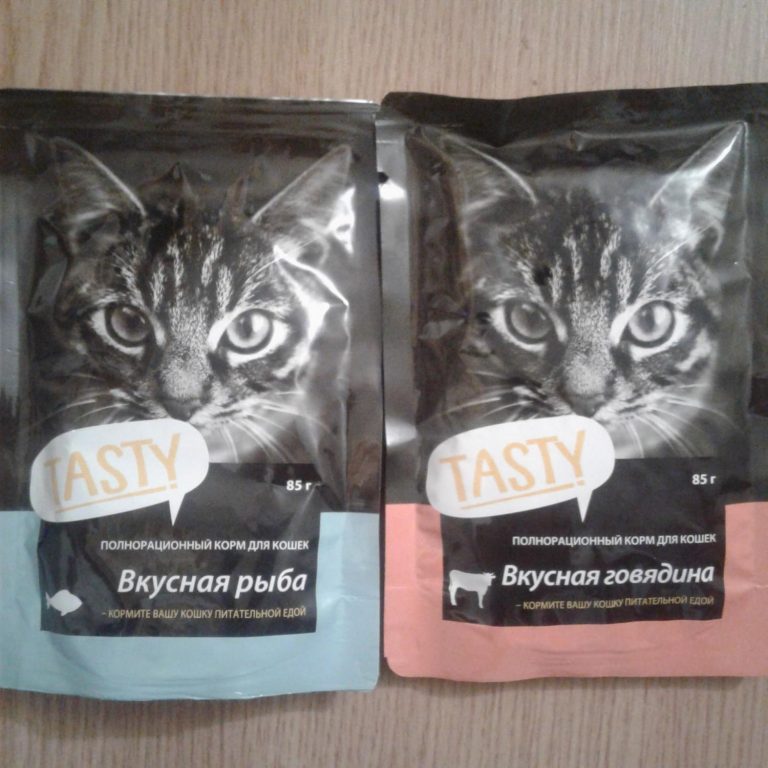 Корм для кошек Tasty: отзывы, разбор состава, цена - ПетОбзор