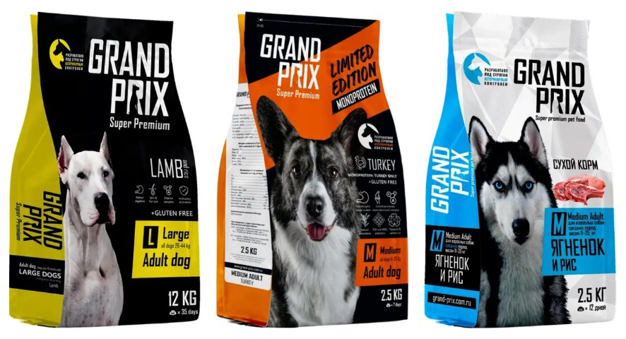 Корм для собак Grand Prix - отзывы