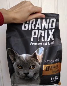 Отзывы о корме Гранд Прикс для котов