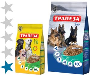 Корм для собак Трапеза: отзывы, разбор состава, недостатки