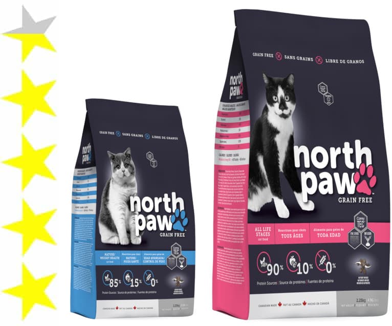 Корм для кошек North Paw: отзывы и разбор состава - ПетОбзор