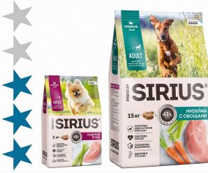 Корм для собак Sirius: отзывы и разбор состава