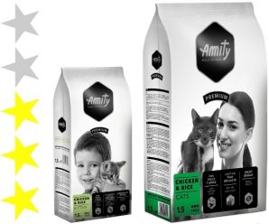 Корм для кошек Amity Premium: отзывы, разбор состава, цена