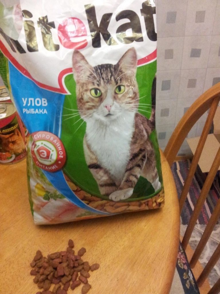 Отзыв о корме Kitekat для кошек