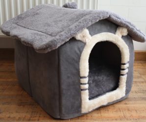 Домик для кота или собаки: теплый, уютный и как настоящий