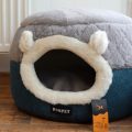 Круглый домик для кошки (обзор): уютное убежище + классная лежанка
