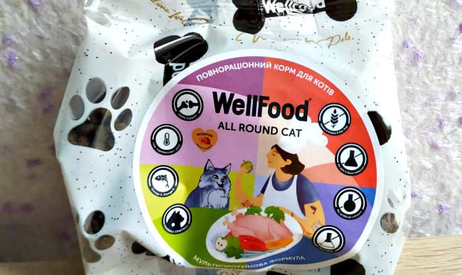 Отзывы о корме для кошек Wellfood