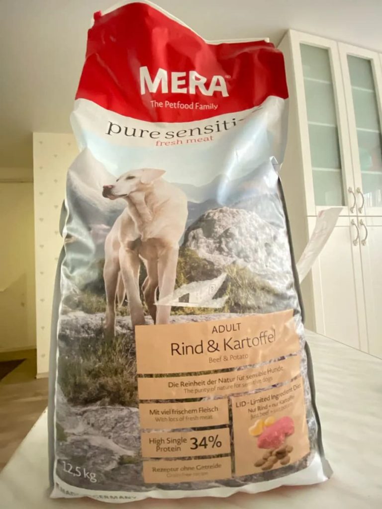 Отзывы о корме MERA Pure Sensitive для собак