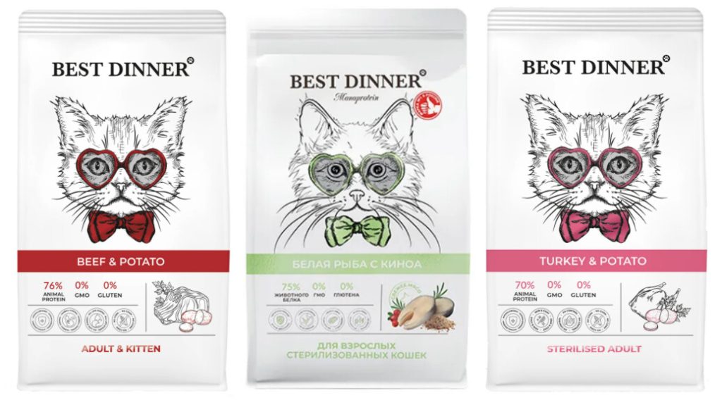 Корм для кошек Best Dinner - отзывы