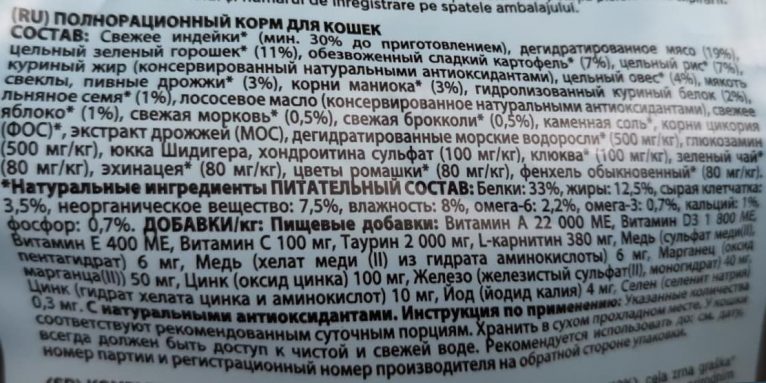 Корм для кошек Ownat: отзывы, разбор состава, цена - ПетОбзор