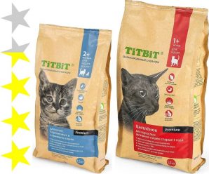 Корм для кошек TiTBiT: отзывы, разбор состава, цена