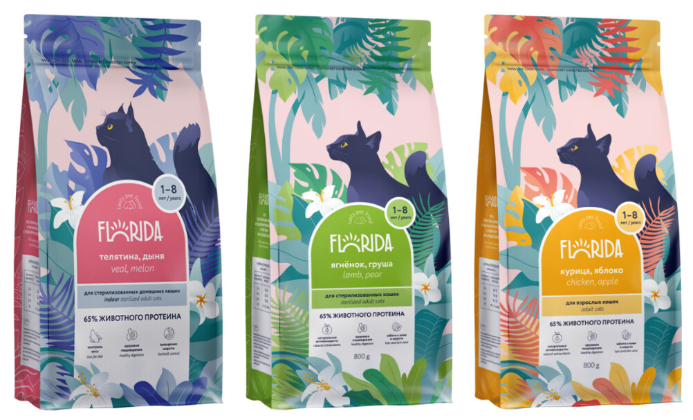 Корм для кошек Florida - отзывы