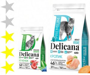 Корм для кошек Delicana: отзывы и разбор состава