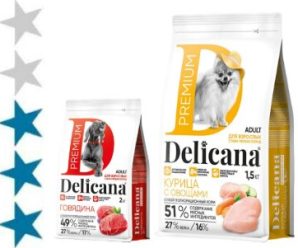 Корм для собак Delicana: отзывы, разбор состава, цена