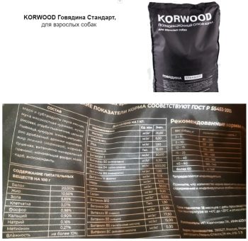 Корм для собак KORWOOD: отзывы, разбор состава, цена - ПетОбзор