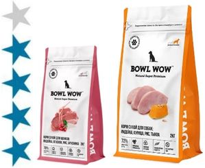 Корм для собак Bowl Wow: отзывы, разбор состава, цена