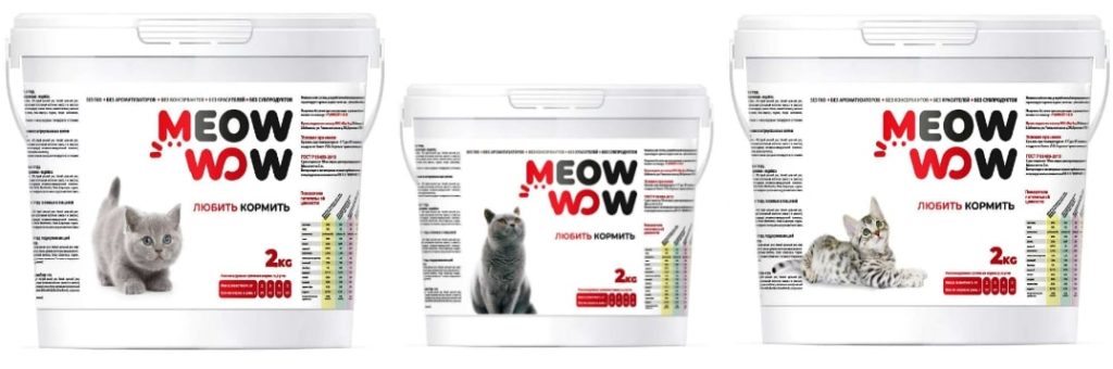 Корм для кошек Meow Wow — отзывы