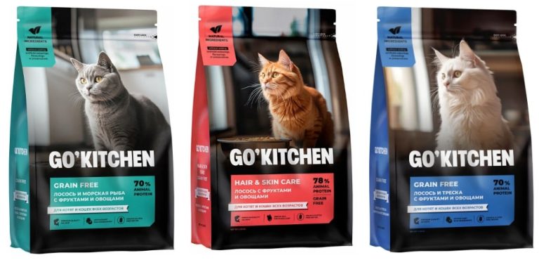 Корм для кошек GO'KITCHEN: отзывы, разбор состава, цена - ПетОбзор