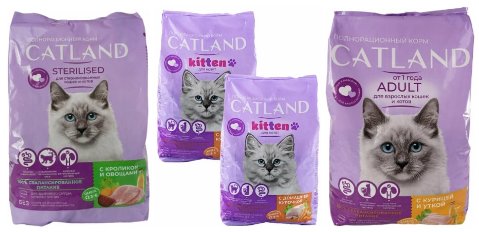 Корм для кошек Catland - отзывы