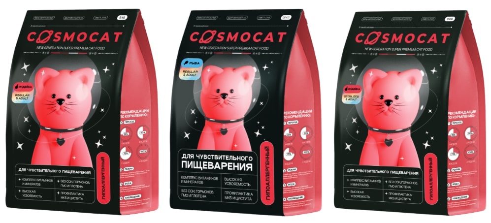 Корм для кошек Cosmocat - отзывы