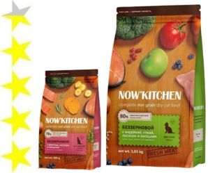 Корм для кошек Now’Kitchen: отзывы, разбор состава, цена