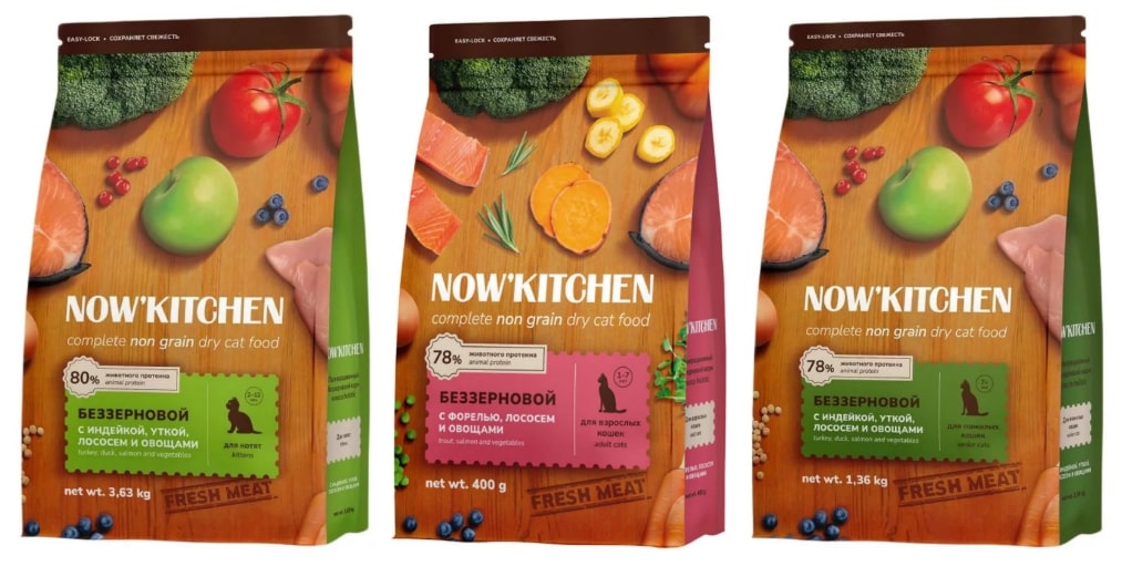 Корм для кошек Nowkitchen - отзывы