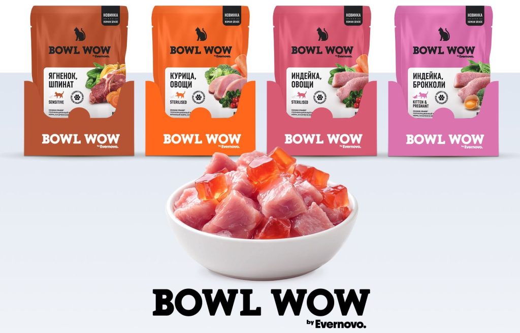 Влажные корма для кошек от Bowl Wow